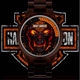 Limited Edition Harley Davidson Wood Watch